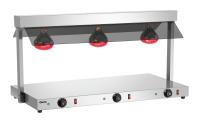 BARTSHER Infraraudonųjų spindulių maisto šildytuvas I3WL1200, 1085 mm, 230V/1,2kW 114303 | E-gastro