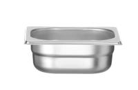 HENDI Konteineris GN 1/6, Profi Line, 1 L, nerūdijančio plieno, 176x162x(H)65 mm 801734 | E-gastro