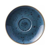 FINE DINE Kavos puodelio lėkštė Iris, mėlyna, ø140 mm, 6 vnt. 769553 | E-gastro