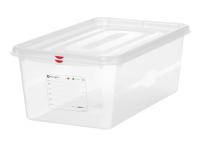 HENDI GN 1/1 konteineris, polipropilenas, 28L, 530x325x(H)200mm 873366 | E-gastro