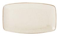 FINE DINE Stačiakampė lėkštė Sand, kreminė, 310x180mm, 6 vnt. 04ALM001402 | E-gastro
