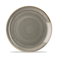 FINE DINE Lėkštė Peppercorn, pilka, ø217 mm, 6 vnt. SPGSEVP81 | E-gastro