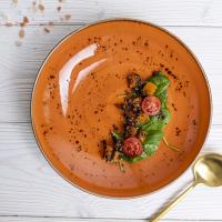 FINE DINE Gili lėkštė, oranžinė, ø250 mm, 6 vnt. 779811 | E-gastro