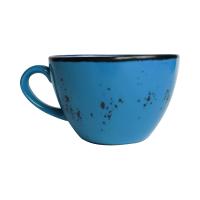 FINE DINE Cappuccino puodelis Iris, mėlynas, 285 ml, 6 vnt. 778296 | E-gastro