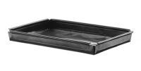 HENDI Greitaeigės orkaitės padėklas, nepridegantis, sustiprintas, juodas, 290x190x(H)30mm 808337 | E-gastro