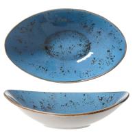 FINE DINE Ovalus dubuo Iris, mėlynas, 250x160mm, 6 vnt. 778227 | E-gastro