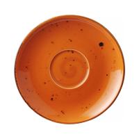 FINE DINE Kavos puodelio lėkštė, oranžinė, ø140 mm, 6 vnt. 769546 | E-gastro