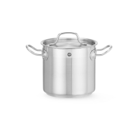 HENDI Aukštas puodas su dangčiu Profi Line, 3L, Ø160x(H)150mm