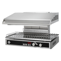 RM GASTRO Skaitmeninis salamanderis 4 šildymo elementai, judama viršutinė dalis, automatinis valdymas, 400 V SD 46