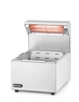 HENDI Prancūziškų bulvyčių šildytuvas GN 1/2, 357×267×(H)376 mm 209066 | E-gastro