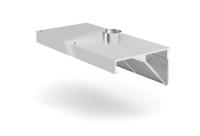 HENDI Sieninis įstrižas gartraukio gaubtas be apšvietimo Profi Line 1000x700x(H)450mm 229286 | E-gastro