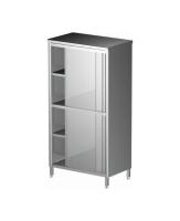 HENDI Atvira spinta su pertvara ir slankiojančiomis durimis prisukama Kitchen Line 1000x600x(H)1800mm 811108 | E-gastro