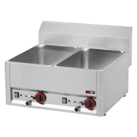 REDFOX Elektrinis marmitas 2 × GN 1/1 150 mm be spintelės 230 V BM 60 EL 00000076 | E-gastro