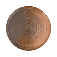 FINE DINE Lėkštė aukštu krašteliu Lykke, ruda, ø270 mm , 6 vnt. 04ALM005786 | E-gastro