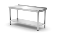 HENDI Sieninis stalas su lentyna, surenkamas, Profi Line, 1600x600x(H)850mm 811498 | E-gastro