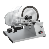 RM GASTRO Elektrinė pjaustyklė su 275 mm tefloniniu disku GMS 275 XL T