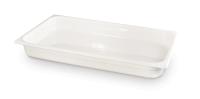 HENDI GN talpykla 1/1 iš balto polikarbonato, GN 1/1, 9L, Balta, 530x325x(H)65mm 862285 | E-gastro