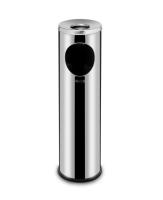HENDI Šiukšliadėžė su pelenine, 15L, ø200x(H)700mm
