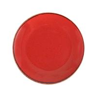 FINE DINE Lėkštė Magma, raudona, ø200 mm, 6 vnt. 04ALM005306 | E-gastro