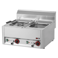 REDFOX Elektrinė makaronų viryklė GN 1/2 2 × 8 l be spintelės 400 V VT 60 EL