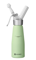 HENDI Grietinėlės plakiklis, 0,5 L, pastelinė žalia, Ø80x(H)260 mm