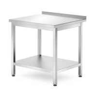 HENDI Sieninis stalas su lentyna, surenkamas, Profi Line, 800x700x(H)850mm 812716 | E-gastro