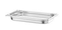 HENDI Konteineris GN 1/3, Kitchen Line, 1.5 L, nerūdijančio plieno, 325x176x(H)40 mm 806418 | E-gastro