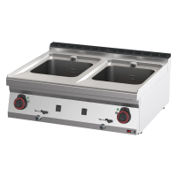 REDFOX Elektrinis makaronų virimo įrenginys 16 + 16 l be spintelės VT 70/08 E 00110123 | E-gastro