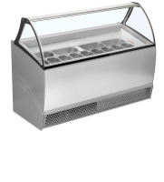 TEFCOLD Ventiliuojamas ledų vitrininis šaldiklis BERMUDA RV13 16199 | E-gastro