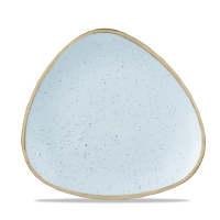 FINE DINE Trikampė lėkštė Duck Egg Blue, melsva, ø229 mm, 6 vnt. SDESTR91 | E-gastro