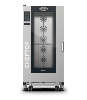 UNOX CHEFTOP MIND.Maps BIG PLUS Kombinuota dujinė krosnis 20 GN 1/1, 48kW XEVL-2011-GPRS | E-gastro