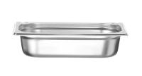 HENDI Konteineris GN 1/4, Kitchen Line, 1.8 L, nerūdijančio plieno, 265x162x(H)65 mm 806524 | E-gastro