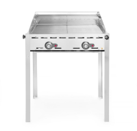 HENDI Dujinis grilis Green Fire Profi Line, 2 degikliai, 11,6 kW, 740×612×(H)825 mm 149621 | E-gastro