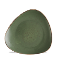 FINE DINE Trikampė lėkštė Sorrel, žalia, ø230 mm, 6 vnt. SSRSTR91 | E-gastro