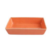 FINE DINE Lėkštė Amber, oranžinė, 160x110mm, 6 vnt. 04ALM002053 | E-gastro