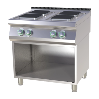 RM GASTRO Elektrinė viryklė su spintele SPQ 780 E 00014773 | E-gastro