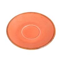 FINE DINE Kavos puodelio lėkštė Amber, oranžinė, ø160 mm, 6 vnt. 04ALM001418 | E-gastro