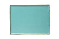 FINE DINE Stačiakampė lėkštė Laguna, melsva, 350x160mm, 6 vnt. 04ALM001592 | E-gastro