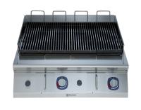 ELECTROLUX Dujinė kepimo plokštuma, rifliuota, 800 mm, 14 kW 371043 | E-gastro