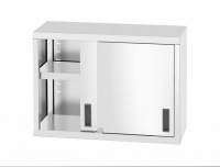 HENDI Pakabinama spintelė su slankiojančiomis durelėmis, suvirinta, Profi Line, 800x300x(H)600mm 814154 | E-gastro