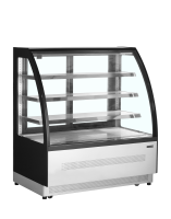 TEFCOLD Šaldoma vitrina LPD1200C BLACK 16044 | E-gastro