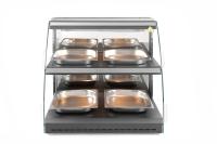 HENDI Stalinė kvarcinė šildymo vitrina, dviejų lygių, 650x485x(H)630mm 233962 | E-gastro