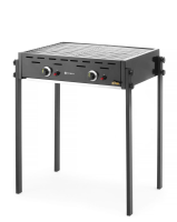 HENDI Dujinis grilis Roast Master Pro, Juodas, 11,6 kW, 790×560×(H)900 mm 148822 | E-gastro