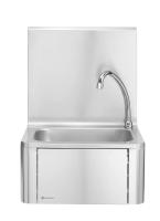 HENDI Bekontaktė virtuvės kriauklė, vandens įjungimas keliu, 400x330x(H)560mm 810309  | E-gastro