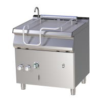 RM GASTRO Dujinė paverčiama keptuvė 50 l BRM780G/N 00020317 | E-gastro
