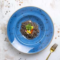 FINE DINE Makaronų lėkštė Iris, mėlyna, ø270 mm, 6 vnt. 778258 | E-gastro