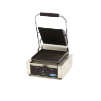 MAXIMA Kontaktinis grilis, vienguba grotuota plokštė, 22 cm 09300430 | E-gastro