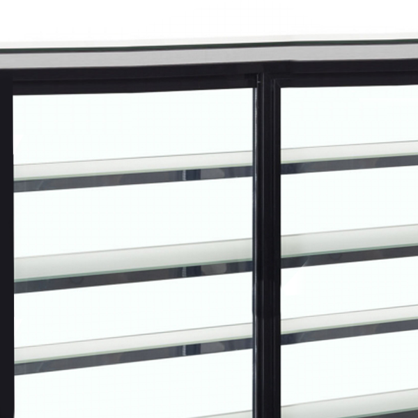 TEFCOLD Šaldymo vitrina LPD1503F BLACK 31538 | E-gastro