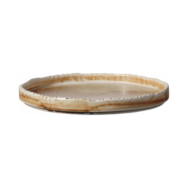 FINE DINE Lėkštė aukštu krašteliu Constancy, ruda, ø210 mm, 3 vnt. 768402 | E-gastro