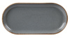 FINE DINE Ovali lėkštė Stone, tamsiai pilka, 300x150mm, 6 vnt. 04ALM002443 | E-gastro